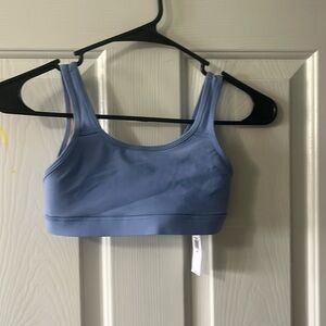 Girls blue old navy sports bra